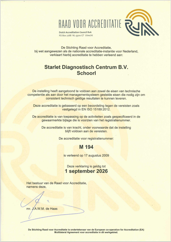 Accreditatie